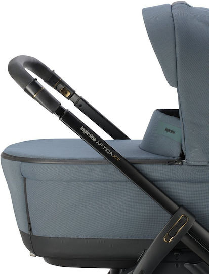 Inglesina Aptica XT Duo Ρυθμιζόμενο Καρότσι 2 σε 1 Kατάλληλο για Nεογέννητο Taiga Green / Black 12.6kg