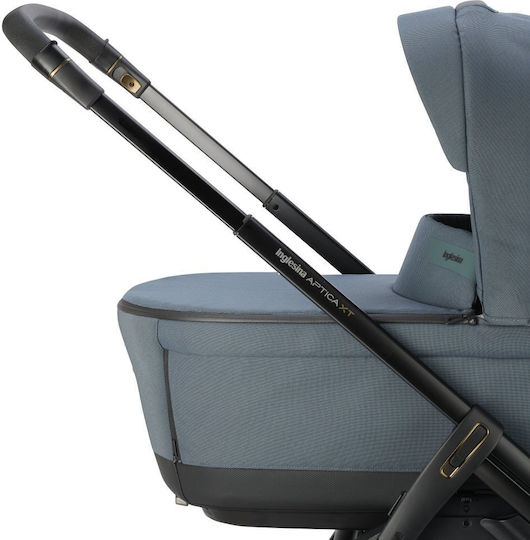 Inglesina Aptica XT Duo Ρυθμιζόμενο Καρότσι 2 σε 1 Kατάλληλο για Nεογέννητο Taiga Green / Black 12.6kg