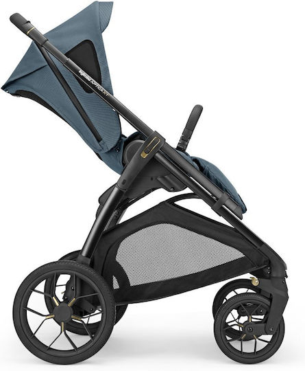 Inglesina Aptica XT Duo Reversible 2 in 1 Baby Stroller Suitable for Newborn Himalaya Blue / Total Black 12.6kg