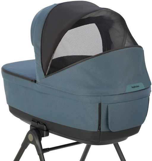 Inglesina Aptica XT Duo Reversible 2 in 1 Baby Stroller Suitable for Newborn Himalaya Blue / Total Black 12.6kg