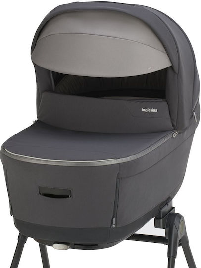 Inglesina Electa Duo Ρυθμιζόμενο Καρότσι 2 σε 1 Kατάλληλο για Nεογέννητο Garage Grey / Bronze Black 8.7kg