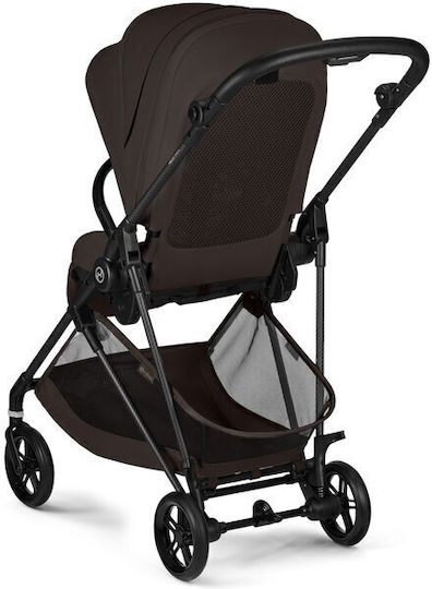 Cybex Melio Pushchair Suitable for Newborn Chocolate Brown
