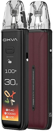 Oxva Xlim 3 Ultra Комплект капсули 2мл с Вградена Батерия 1500mAh Bordeaux Red