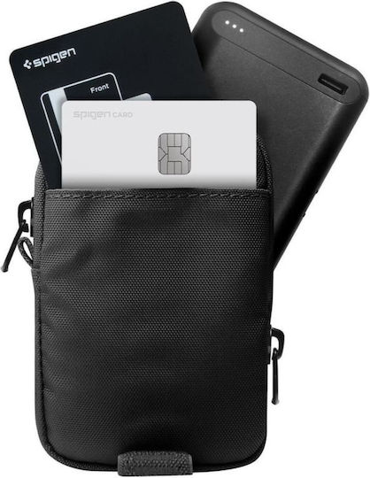 Spigen MagSafe Husă Pentru Carduri Tintapzip în Culoare Neagră