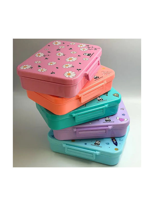 Lunch Bentobox 850ml Pandaboo – 5 Unique Flower Designs