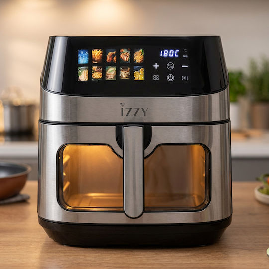 Izzy IZ-8270 Heißluftfritteuse 8.2lt Silber