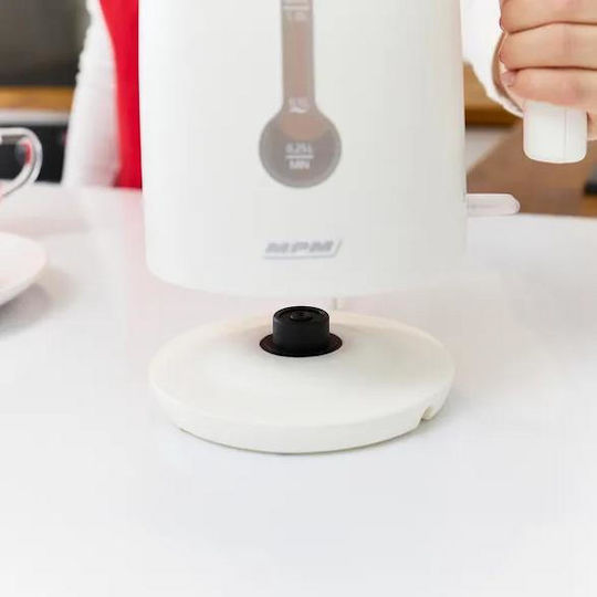 MPM Kettle 1L 2200W White