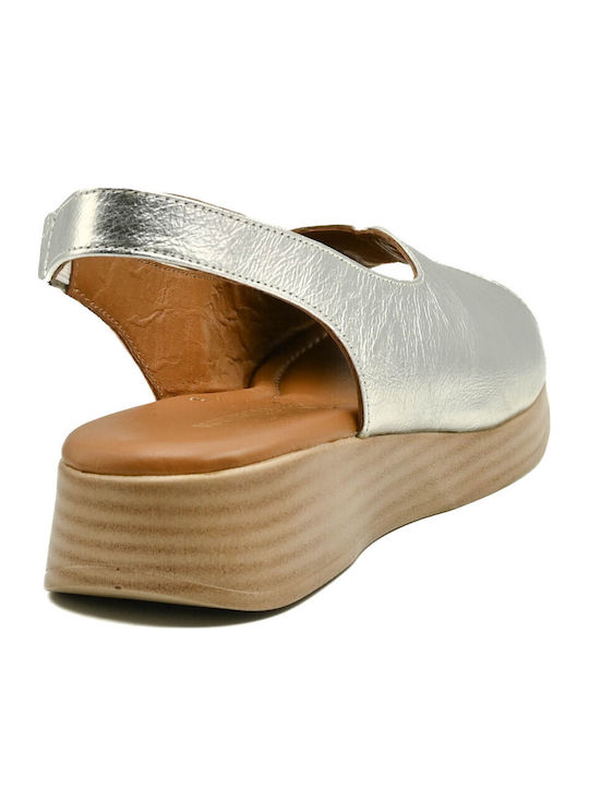 Anatomic Summer Women's Silver Platforms