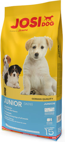 Josera Josidog Junior 15kg Dry Food Gluten-Free for Puppies with Meat and Rice