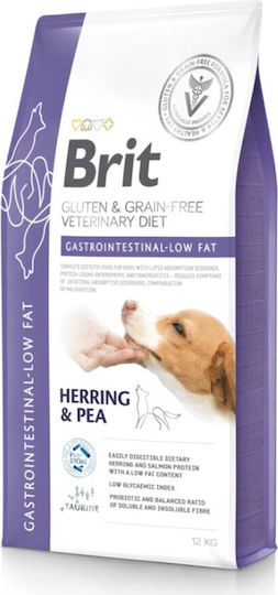 Brit Gastrointestinal-low Fat 12kg Dry Food for Dogs Grain-Free with Herring
