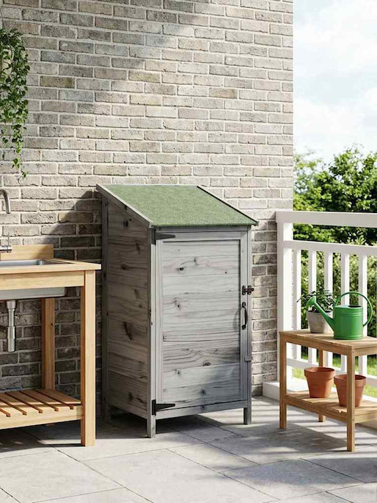 Wooden Garden Shed M0.59xW0.56xH1.135m