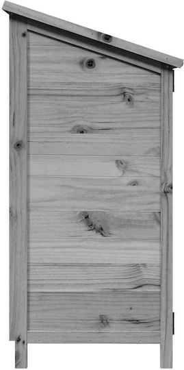 Wooden Garden Shed M0.59xW0.56xH1.135m