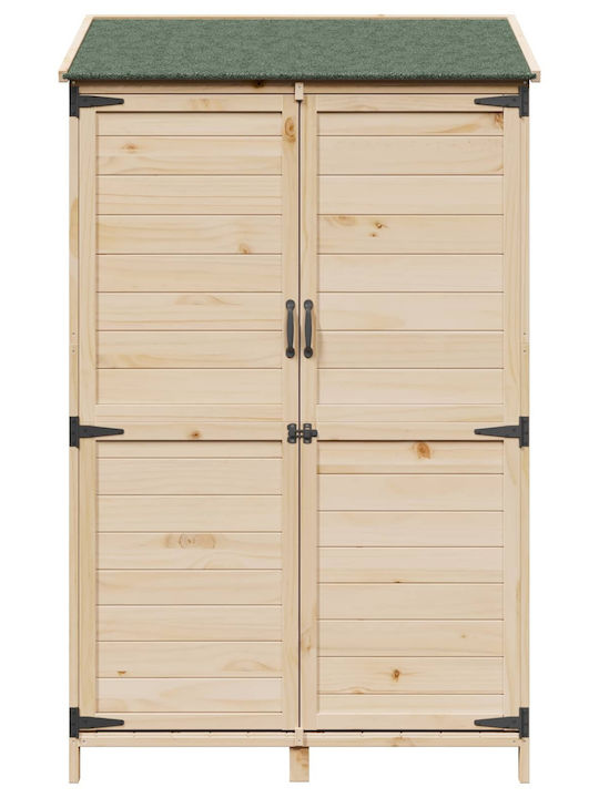 Wooden Garden Shed L1.065xW0.56xH1.76m