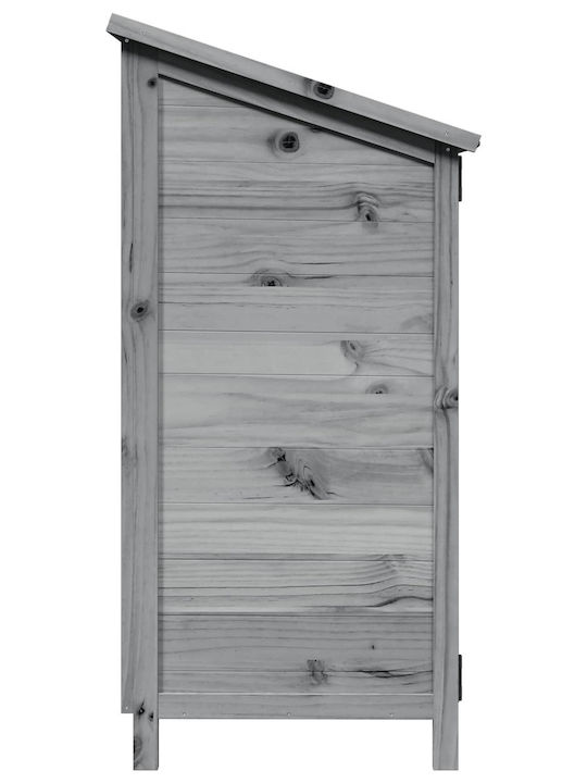 Wooden Garden Shed M0.595xP0.56xH1.135m