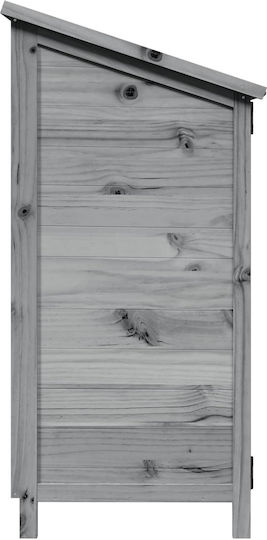 Wooden Garden Shed M0.595xP0.56xH1.135m