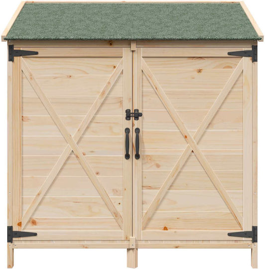 Hölzernes Gartenhaus M1.06xB0.56xH1.135m