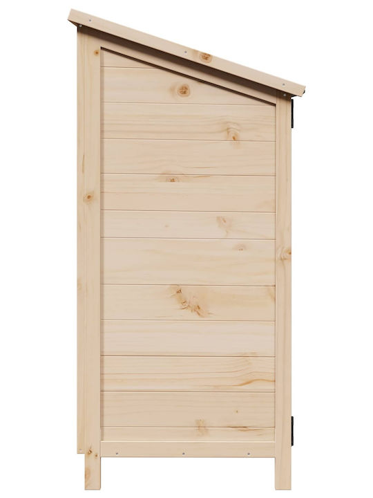 Wooden Garden Shed M0.595xP0.56xH1.135m