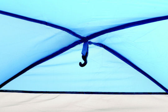 Hupa Gemini 3P Καλοκαιρινή Σκηνή Camping Μπλε με Διπλό Πανί για 3 Άτομα 210x210x145εκ.