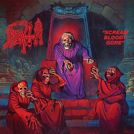 Death - Scream Bloody Gore -splatter- LP Mehrfarbig