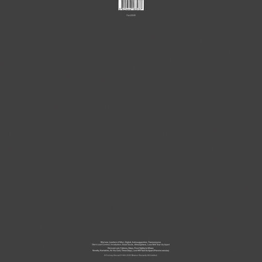 Joy Division Substance Vinyl