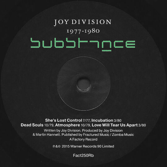 Joy Division Substance Vinyl