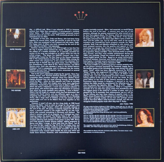 Abba Gold Greatest Hits Vinyl