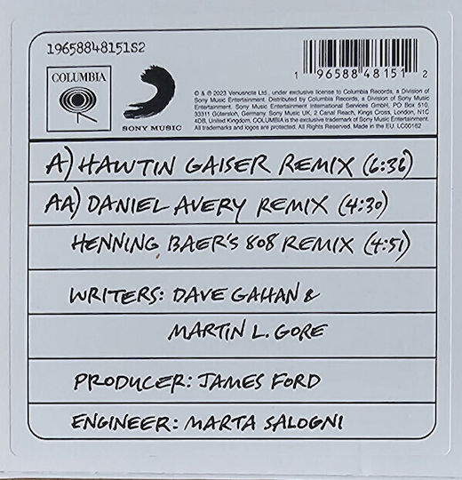 Depeche Mode Wagging Tongue Remixes Vinyl