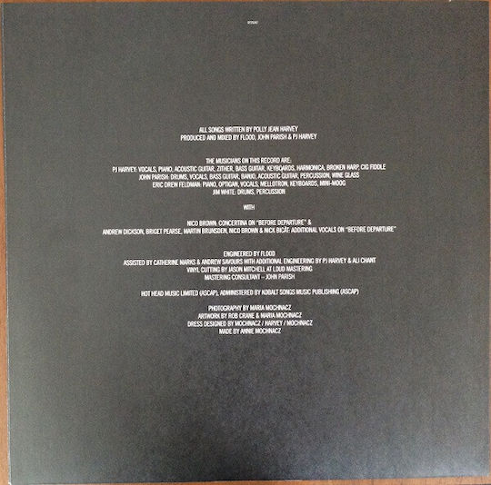P J Harvey* White Chalk Vinyl