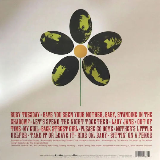 Rolling Stones Flowers 1 Vinyl