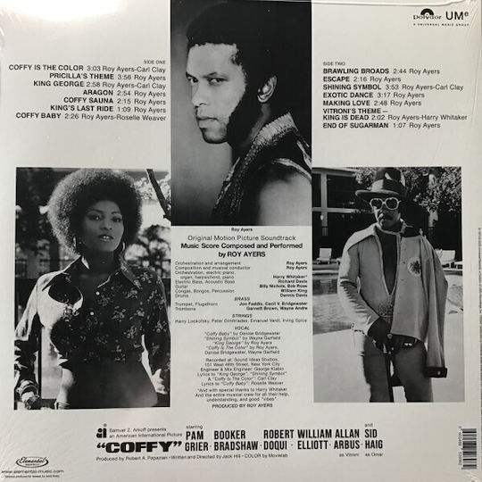 Roy Ayers Coffy Original Motion Picture Soundtrack Vinyl
