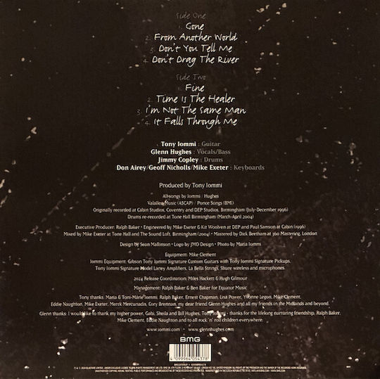 Iommi* Glenn Hughes 1996 Dep Sessions Vinyl