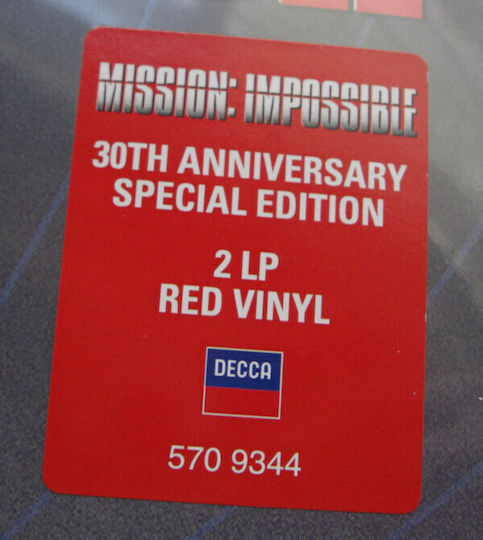 Danny Elfman Mission Impossible Music From Original Motion Picture Score Vinyl