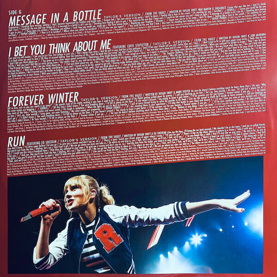 Taylor Swift Red Taylor's Version Vinyl