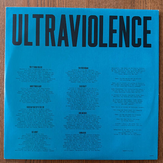 Lana Del Rey Ultraviolence Vinyl