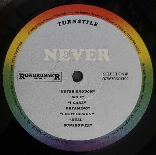 Turnstile 2 Never Enough Vinyl
