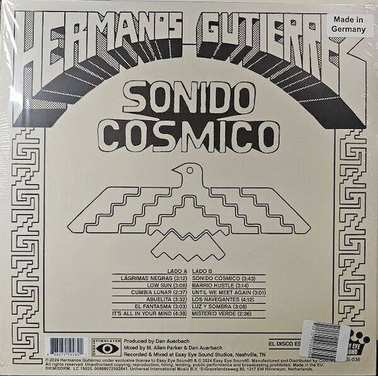 Hermanos Gutiérrez 2 Sonido Cósmico Vinyl