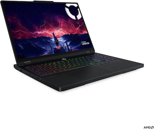 Lenovo Pro 5 16AFR10 16" OLED QHD+ 165Hz (Ryzen 9-9955HX/32GB/1TB SSD/GeForce RTX 5070/Без операционна система) Eclipse Black (Българска клавиатура)