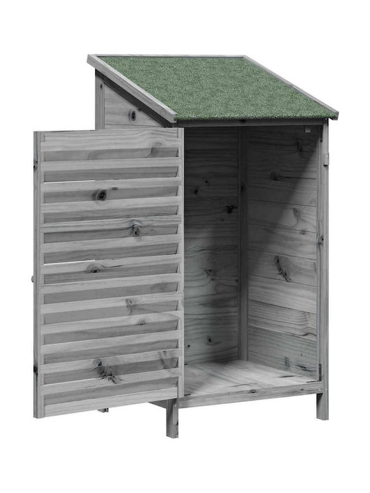 Wooden Garden Shed M0.59xW0.56xH1.135m