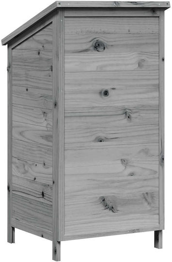 Wooden Garden Shed M0.59xW0.56xH1.135m
