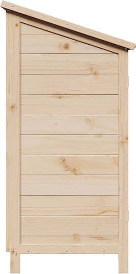 Wooden Garden Shed M0.59xP0.56xH1.135m