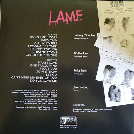 Johnny Thunders & Heartbreakers* L.a.m.f Lost '77 Mixes Vinyl