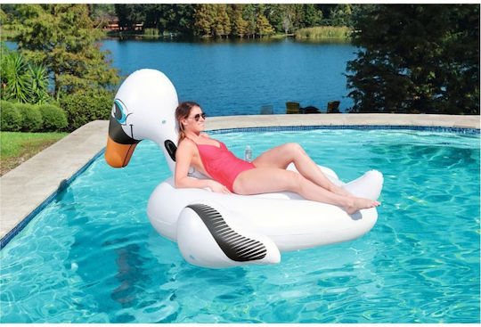 Bestway Inflatable Ride On Sea Duck White 201x160cm