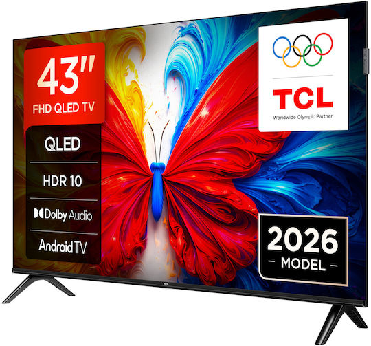 TCL Смарт Телевизор 43" Full HD QLED 43S5L HDR (2026)