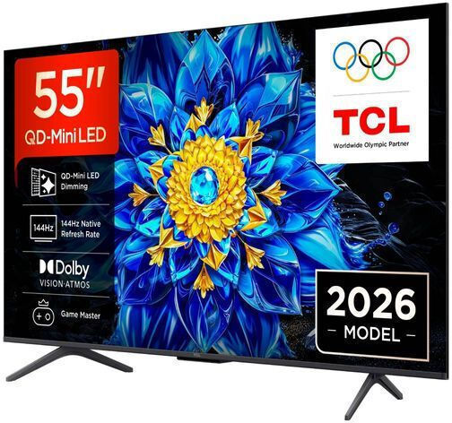 TCL Smart Fernseher 55" 4K Ultra HD QD-Mini LED P8L HDR (2026) 55P8L