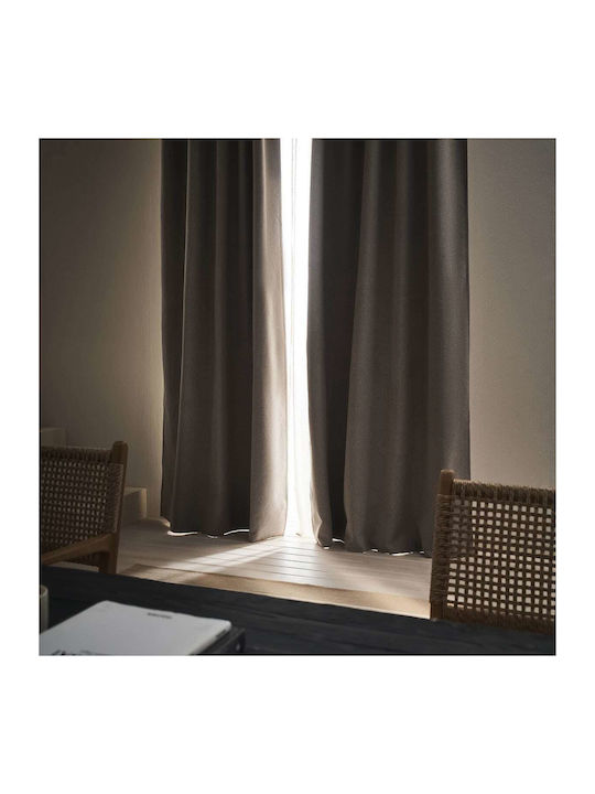 Ύφασμα Κουρτίνας Επί Μέτρου 280cm Gofis Home Nap Warm Beige 129