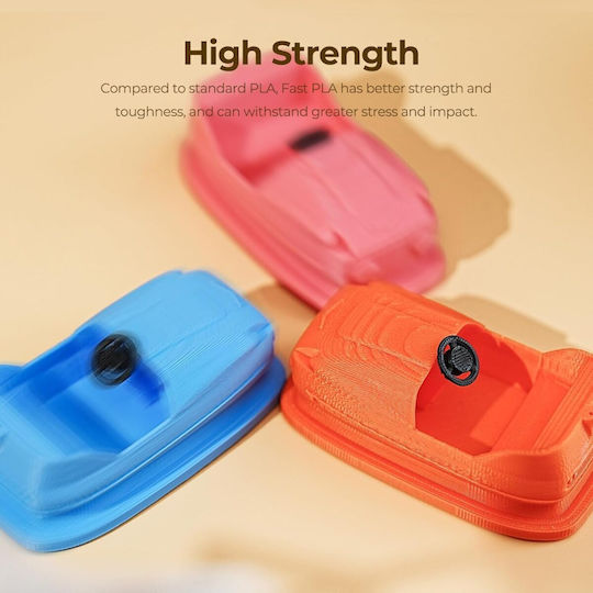 Creality3D PLA 3D Printer Filament 1.75mm Λευκό 2kg