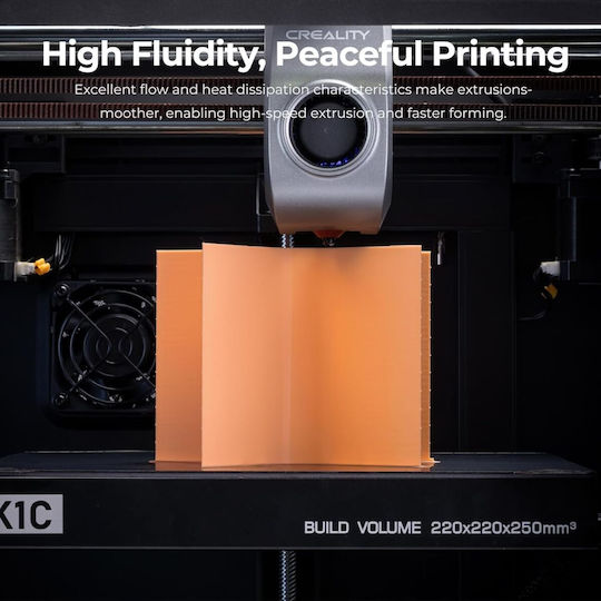 Creality3D PLA 3D Drucker Filament 1.75mm Feuerrot 1kg 1 Stück (Spule)