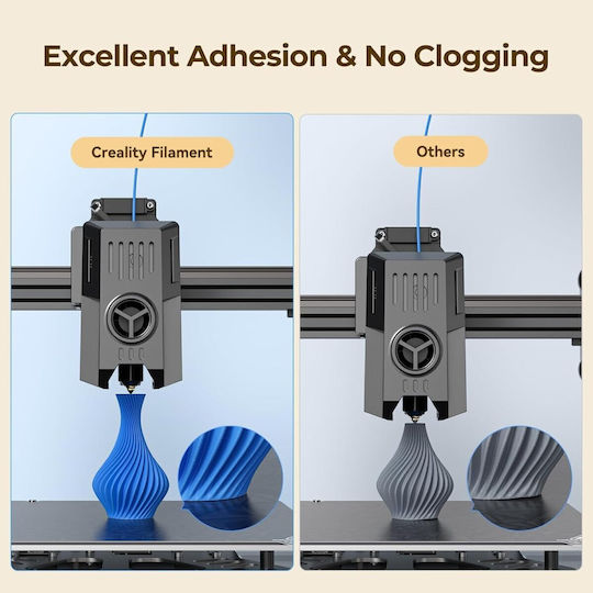 Creality3D PLA 3D Printer Filament 1.75mm Γκρι 1kg