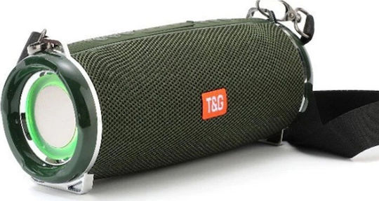 T&G Ηχείο Bluetooth 20W με Ραδιόφωνο και Διάρκεια Μπαταρίας έως 8 ώρες Army Blue TG-192