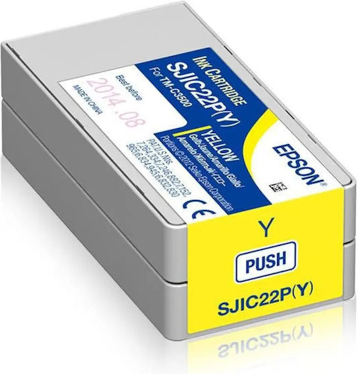 Epson SJIC22P Original Cerneală Imprimantă InkJet Galben (C33S020604)
